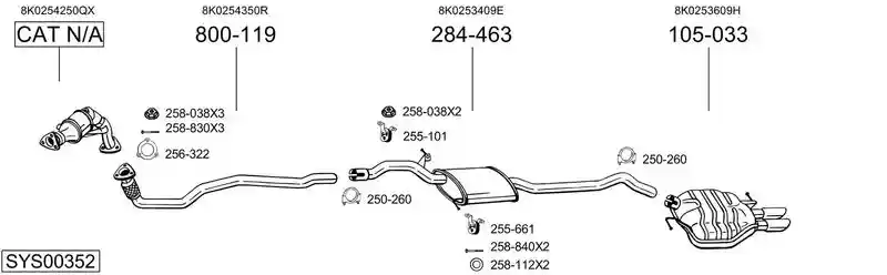 BOSAL SYS00352