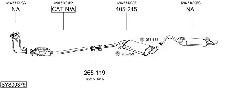 BOSAL SYS00379