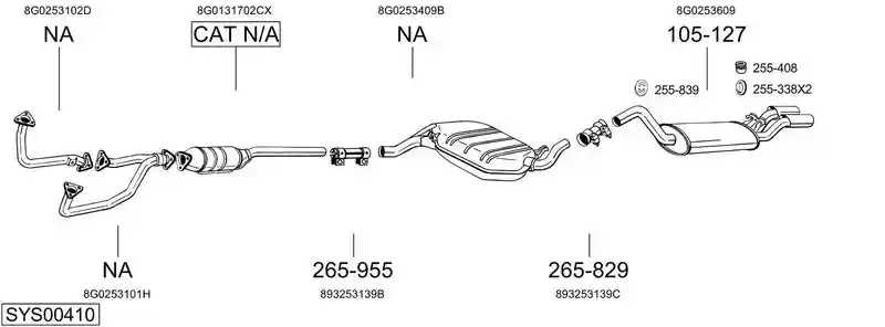BOSAL SYS00410