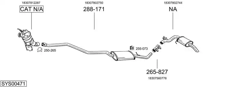 BOSAL SYS00471
