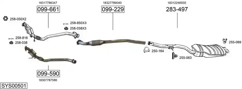 BOSAL SYS00501
