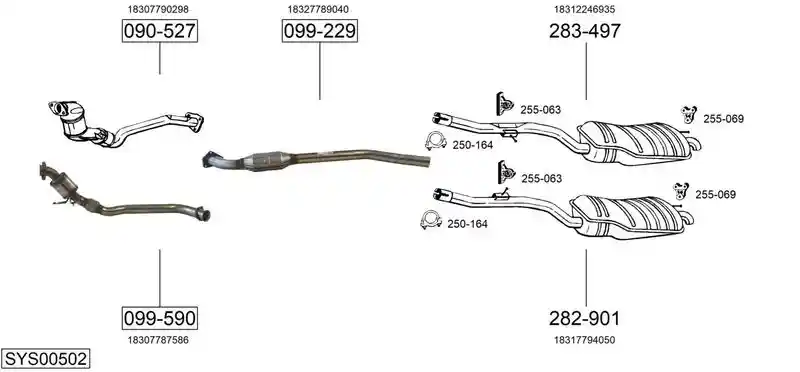 BOSAL SYS00502
