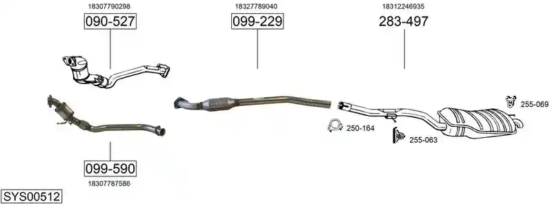 BOSAL SYS00512