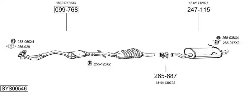 BOSAL SYS00546