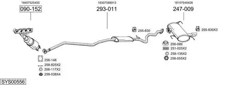 BOSAL SYS00556