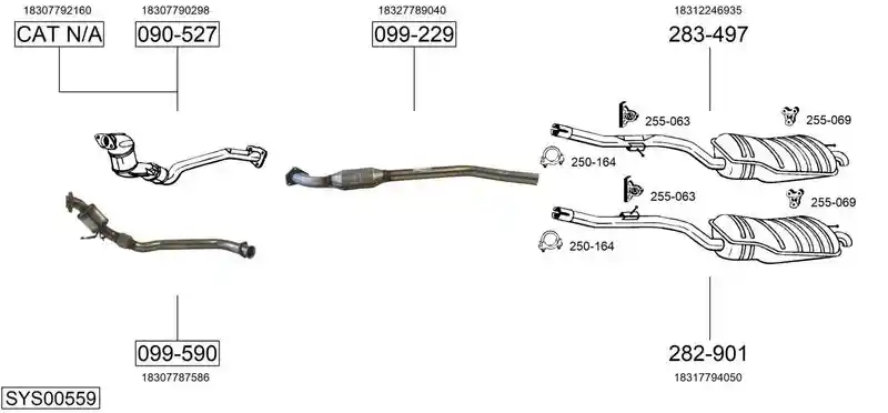 BOSAL SYS00559