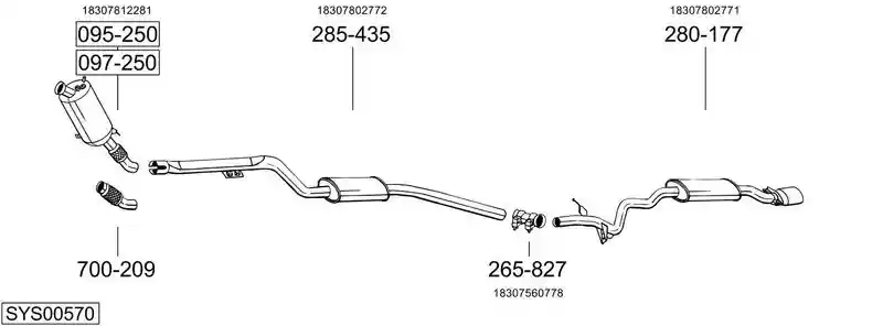 BOSAL SYS00570