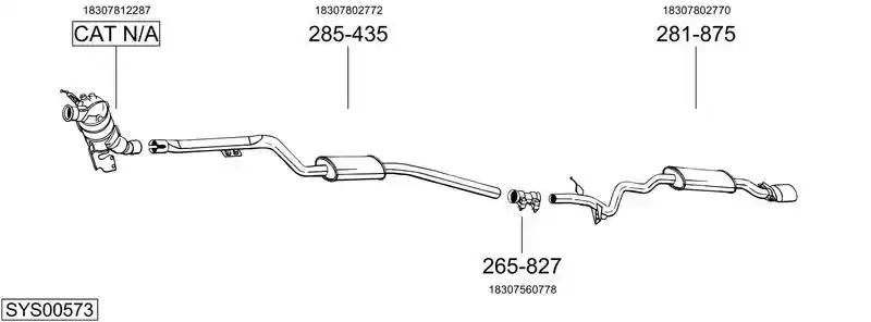 BOSAL SYS00573