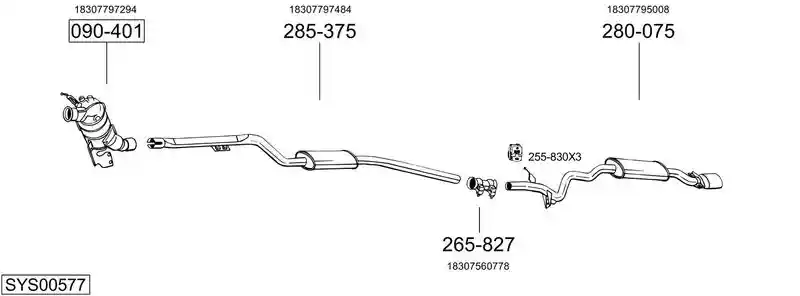 BOSAL SYS00577