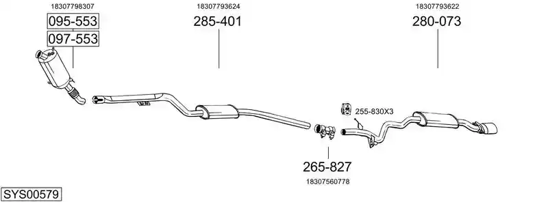 BOSAL SYS00579