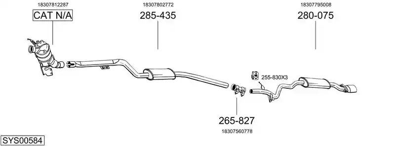 BOSAL SYS00584