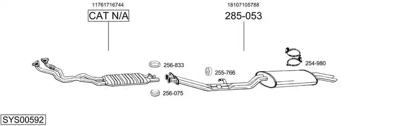 BOSAL SYS00592