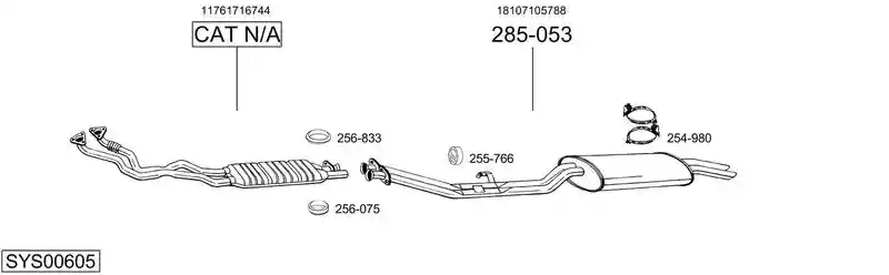 BOSAL SYS00605