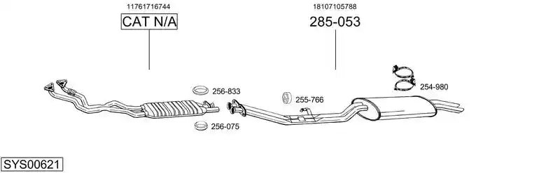 BOSAL SYS00621