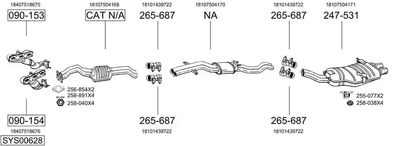 BOSAL SYS00628