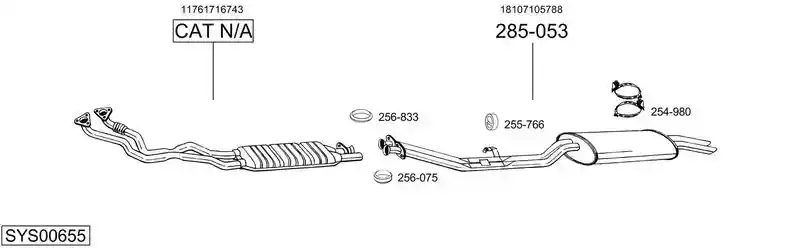 BOSAL SYS00655