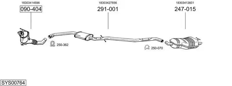 BOSAL SYS00764