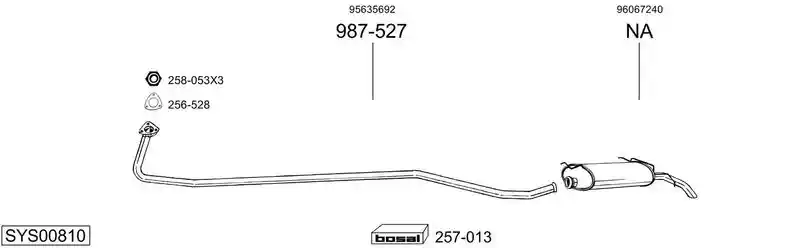 BOSAL SYS00810