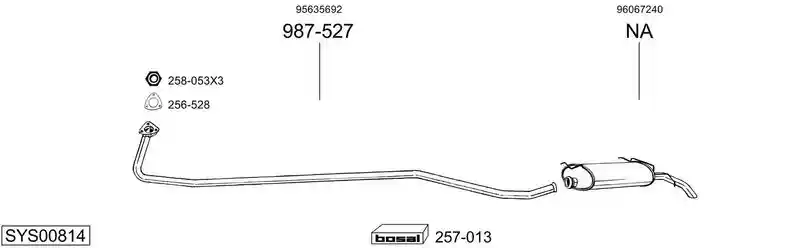 BOSAL SYS00814