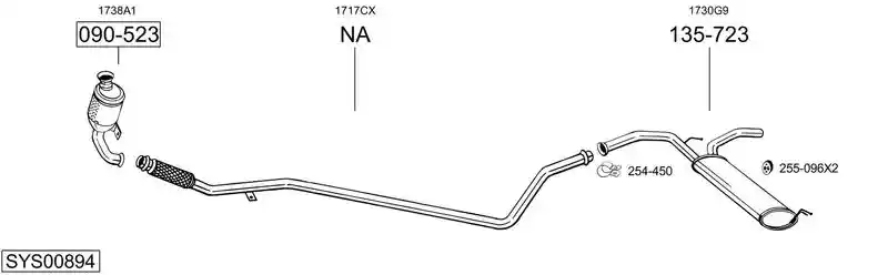 BOSAL SYS00894