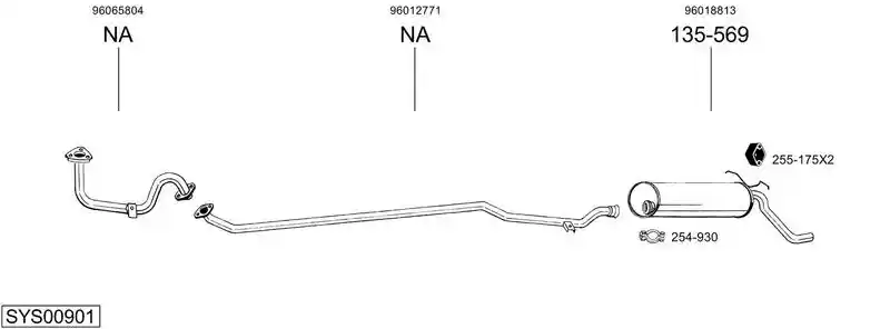 BOSAL SYS00901