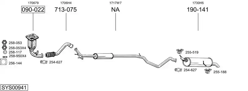 BOSAL SYS00941