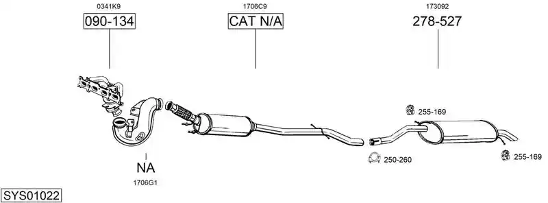 BOSAL SYS01022