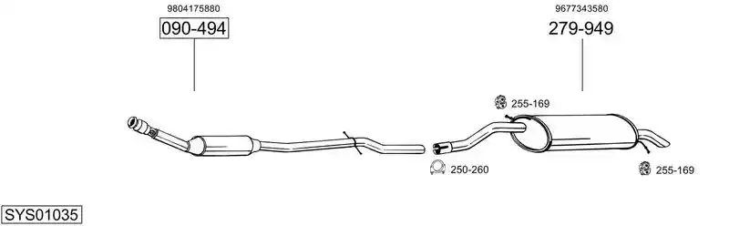 BOSAL SYS01035
