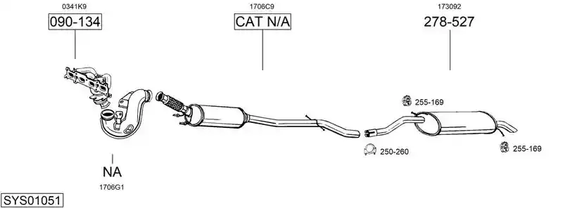 BOSAL SYS01051