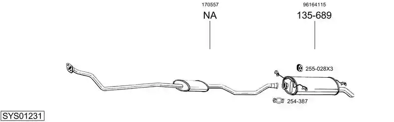 BOSAL SYS01231