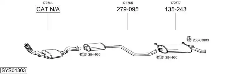 BOSAL SYS01303