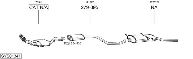 BOSAL SYS01341