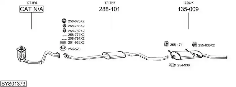 BOSAL SYS01373