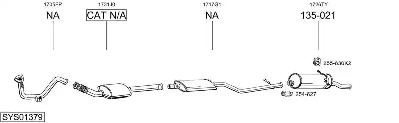 BOSAL SYS01379