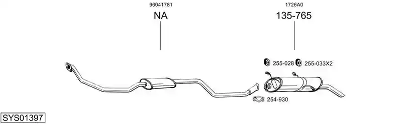 BOSAL SYS01397