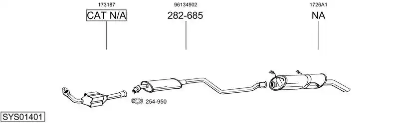 BOSAL SYS01401