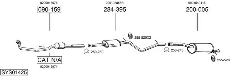 BOSAL SYS01425