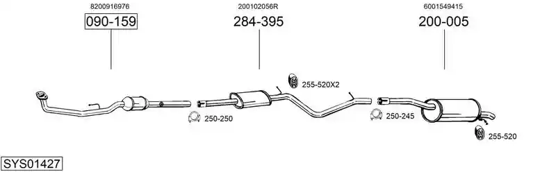 BOSAL SYS01427
