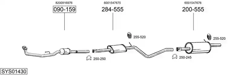 BOSAL SYS01430