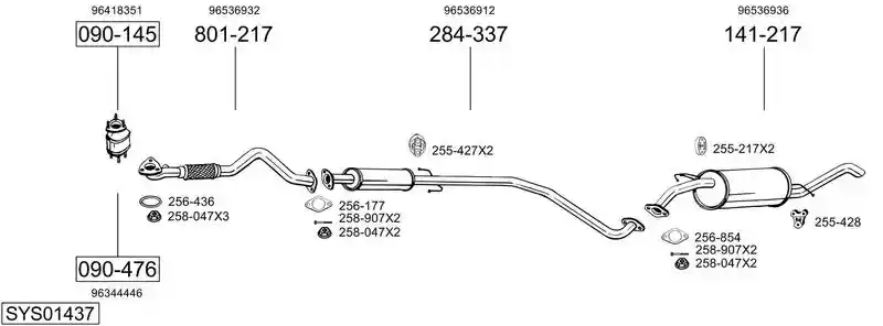 BOSAL SYS01437