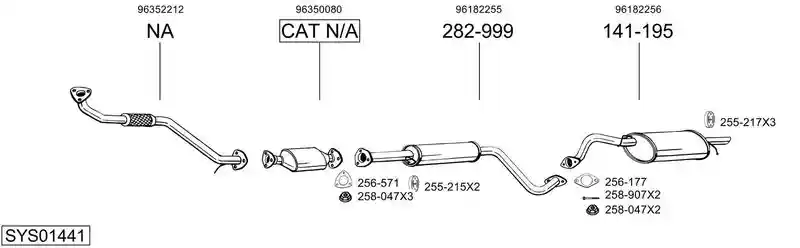 BOSAL SYS01441