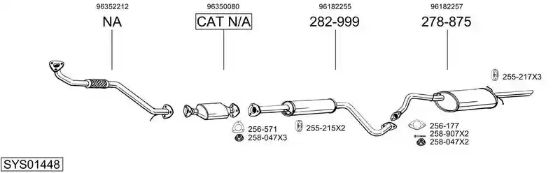 BOSAL SYS01448