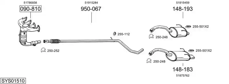 BOSAL SYS01510