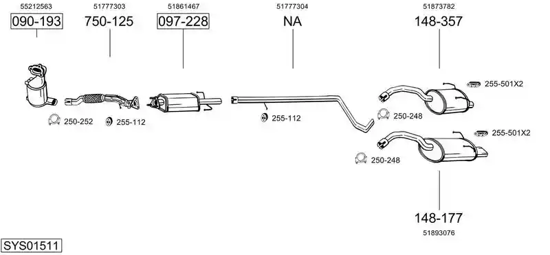 BOSAL SYS01511