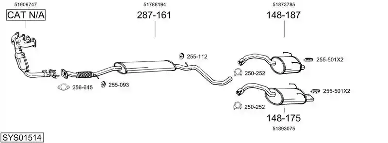 BOSAL SYS01514