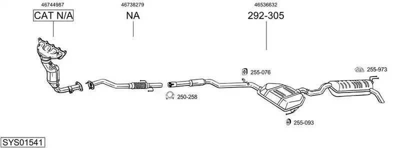 BOSAL SYS01541