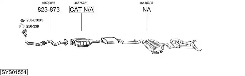BOSAL SYS01554