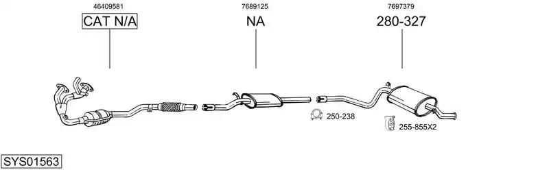 BOSAL SYS01563