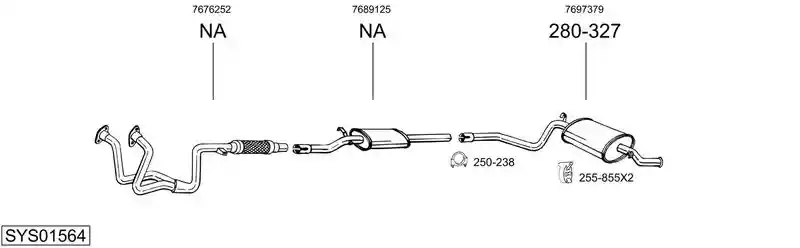 BOSAL SYS01564