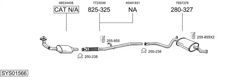 BOSAL SYS01566